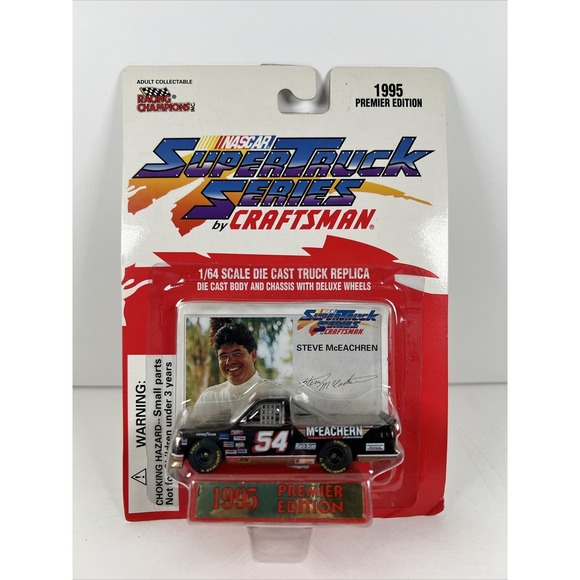 Super Truck Series Other - Nascar #54 Steve McEachren Super Truck Series by Craftsman 1995 Premier Ed. (1)